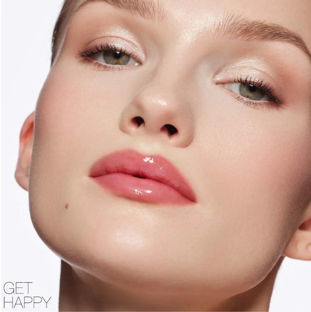 Get Happy NARS Afterglow Lip Shine Gloss Petal Pink Brand New in Box Full Size